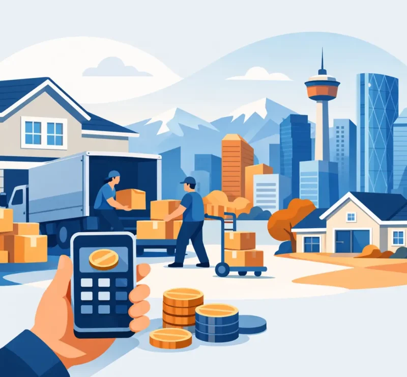 Cost of Hiring Movers in Calgary