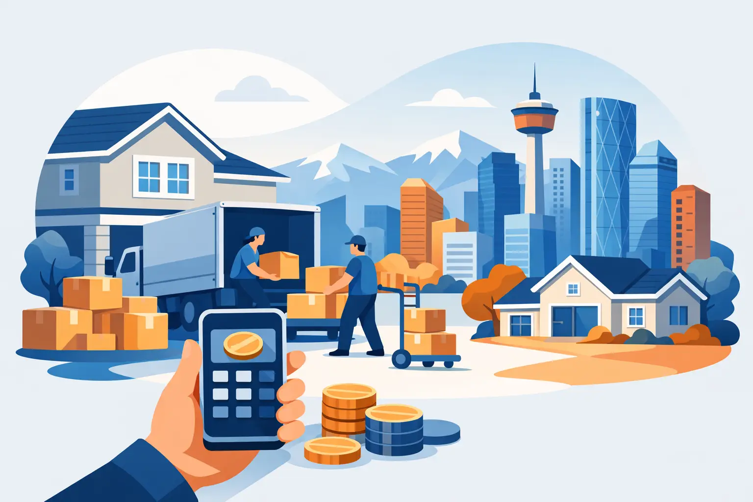 Cost of Hiring Movers in Calgary