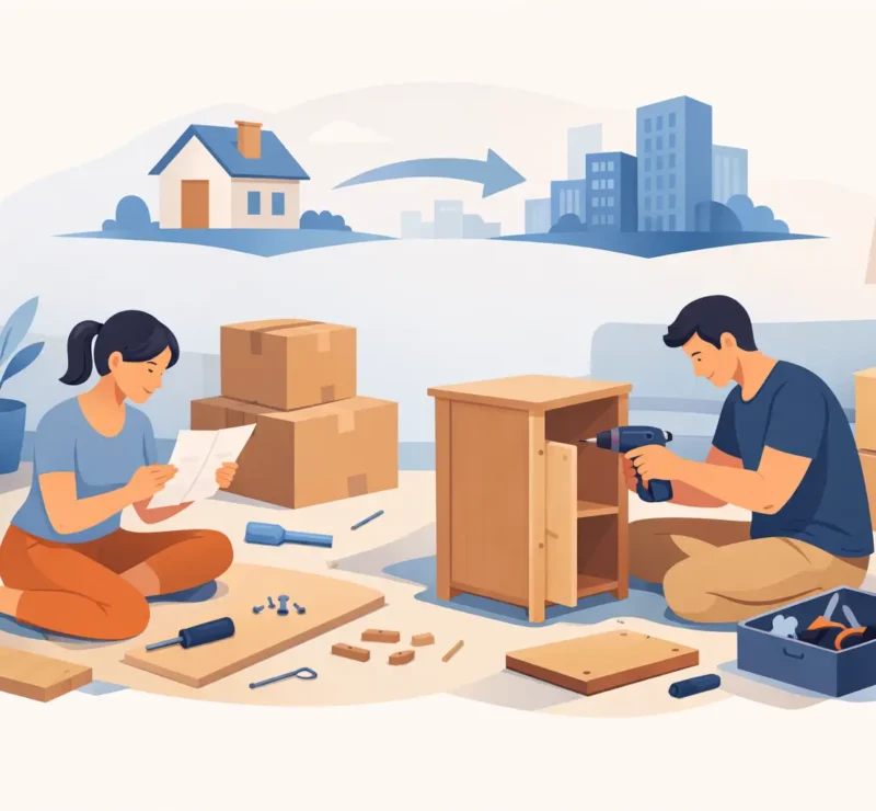 Furniture Assembly After Moving Made Easier