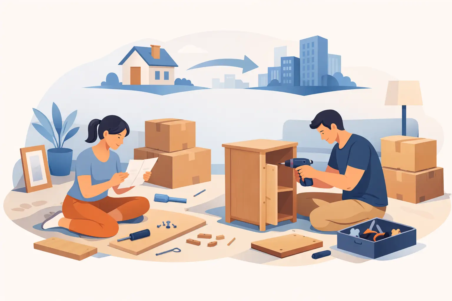 Furniture Assembly After Moving Made Easier