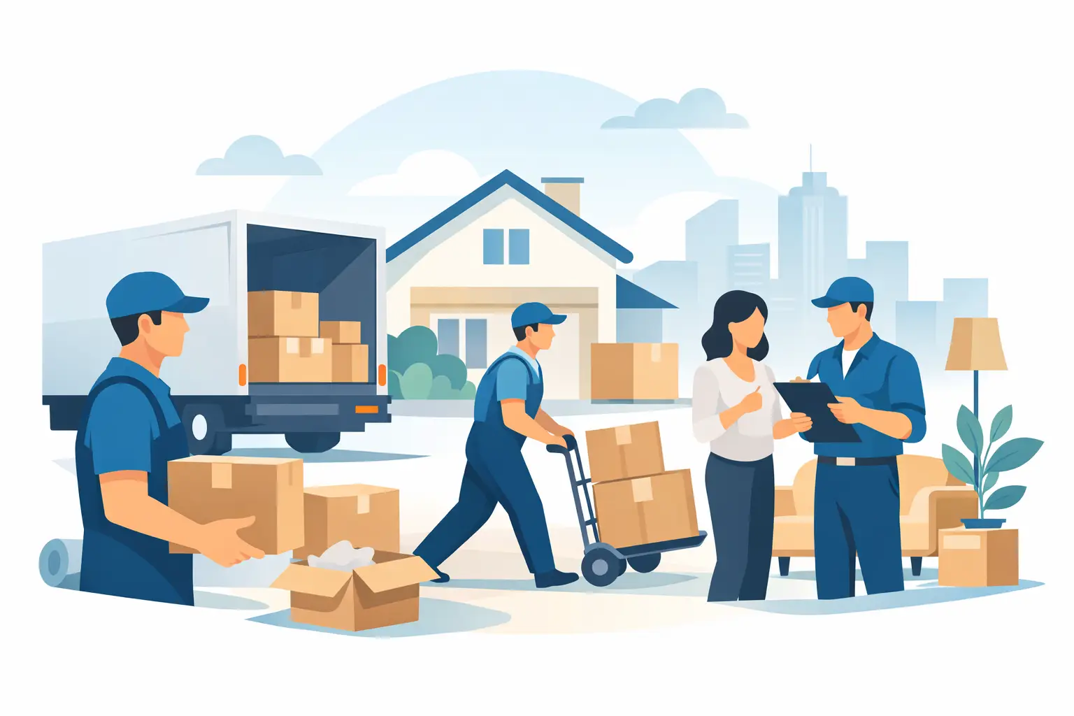 Professional Packing and Moving Services