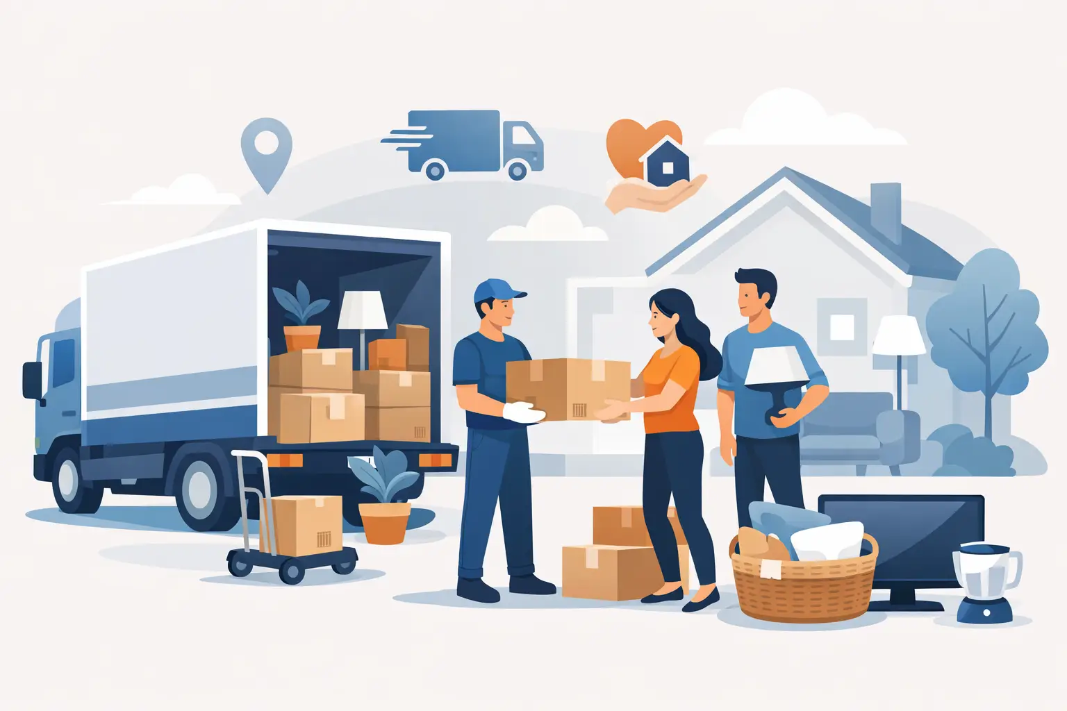 When a Household Goods Delivery Service Helps